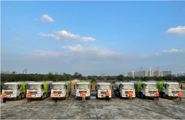 快！准！稳！jiuyou.com九游速度保障高明环卫项目高效进场 —— 山水之间，最是高明